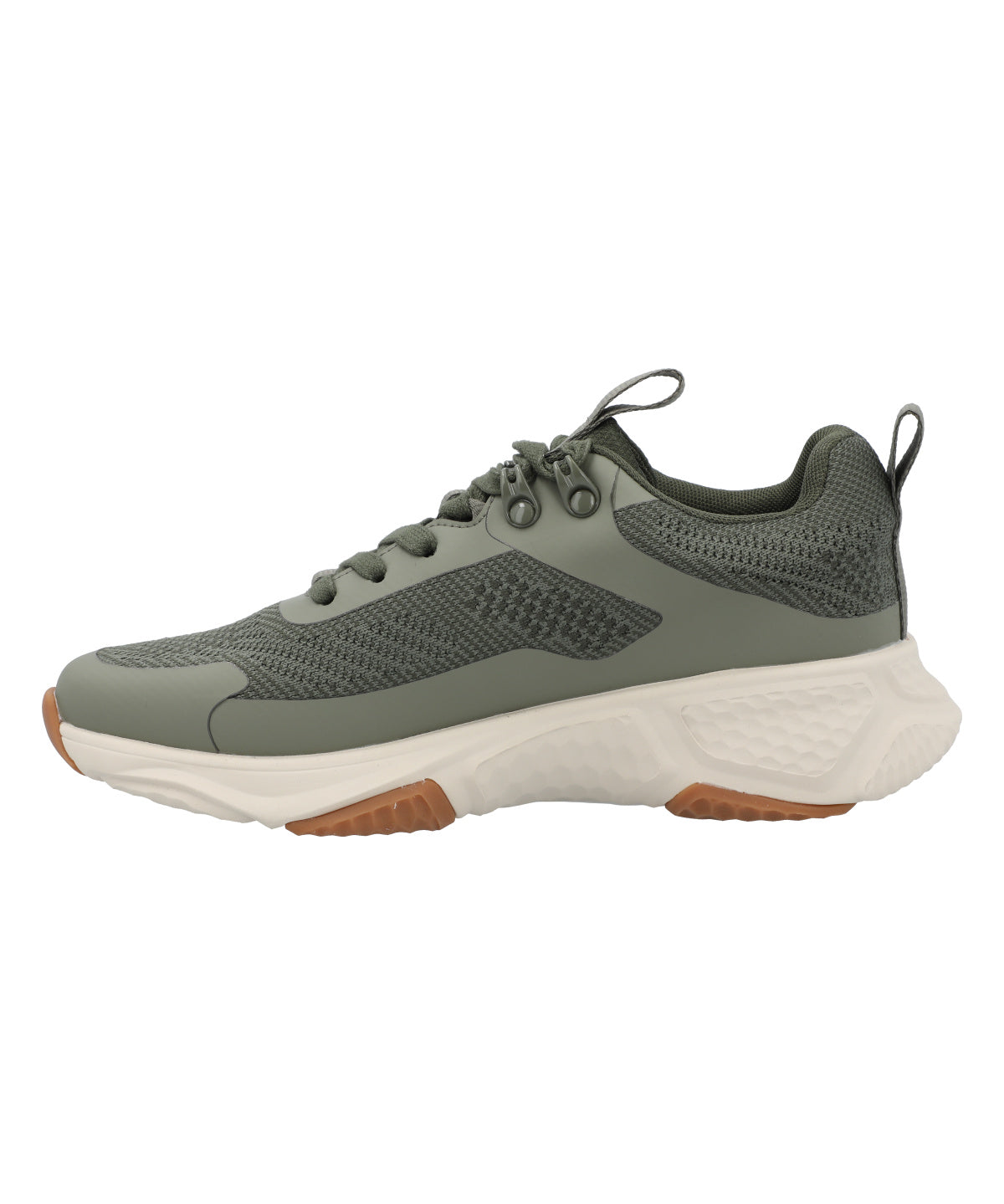 Zapatilla Para Mujer Cuero Benza Verde Rockford Verde