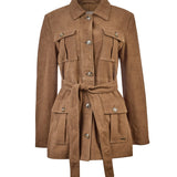 Casaca Cuero Mujer Timber Rockford