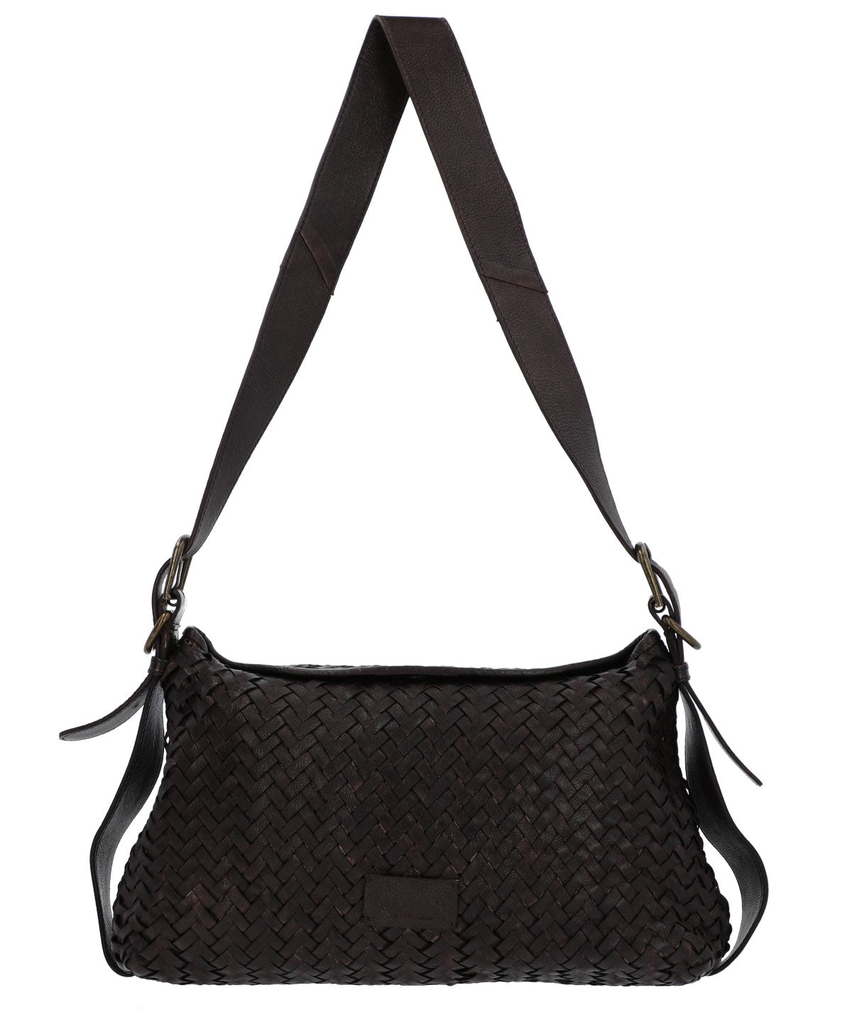 Cartera Para Mujer Cuero Ws Braided Bag Marrón Rockford Marrón