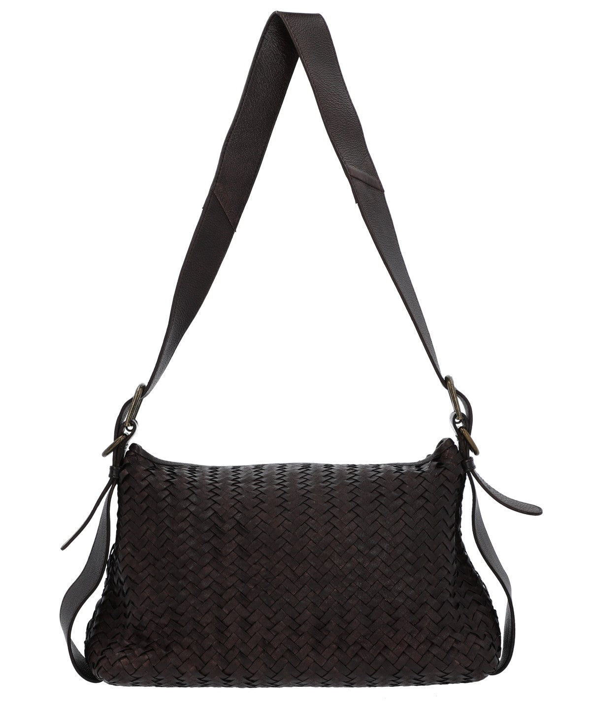Cartera Para Mujer Cuero Ws Braided Bag Marrón Rockford Marrón