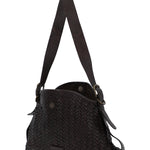 Cartera Para Mujer Cuero Ws Braided Bag Marrón Rockford Marrón