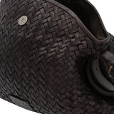 Cartera Para Mujer Cuero Ws Braided Bag Marrón Rockford Marrón