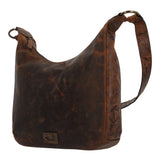 Cartera Para Mujer Cuero Oh Flowry Hobo Marrón Rockford Marrón