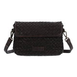 Cartera Para Mujer Cuero Ws Braided Cross Marrón Rockford Marrón