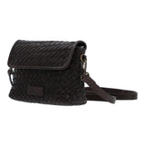 Cartera Para Mujer Cuero Ws Braided Cross Marrón Rockford Marrón