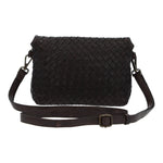 Cartera Para Mujer Cuero Ws Braided Cross Marrón Rockford Marrón