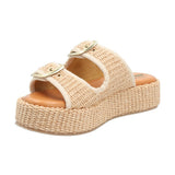 Sandalias Raffia Mujer Ruth Rockford