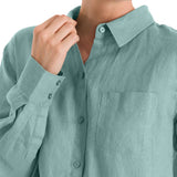 Blusa Lino Orgánico Mujer Lirio Rockford