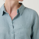 Blusa Lino Orgánico Mujer Lirio Rockford