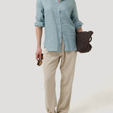 Blusa Lino Orgánico Mujer Lirio Rockford