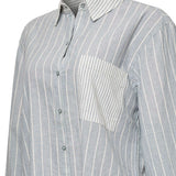 Blusa Lino Orgánico Mujer Lines Rockford