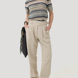 Pantalón Lino Orgánico Mujer Ava Rockford