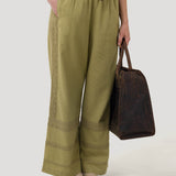 Pantalón Lino Orgánico Mujer Fuji Rockford