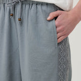 Pantalón Lino Orgánico Mujer Fuji Rockford