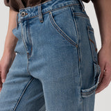 Jeans Algodón Reciclado/Poliéster Mujer Moon Rockford