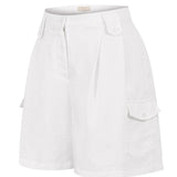 Short Lino Orgánico Mujer Rout Rockford