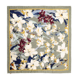 Pañuelo Para Mujer Seda Rkf Silk Flora Scarf Multicolor Rockford Multicolor