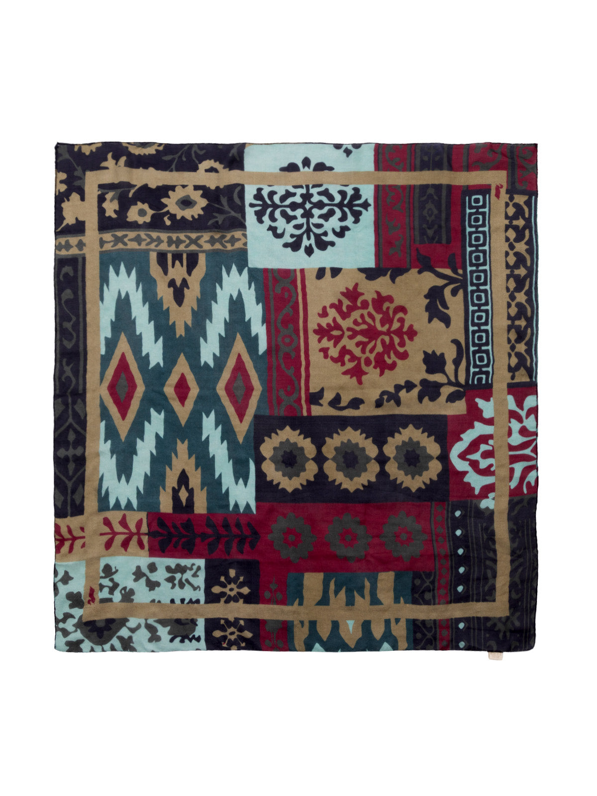 Pañuelo Para Mujer Seda Rkf Silk Katie Scarf Multicolor Rockford Multicolor