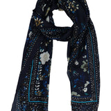 Pañuelo Para Mujer Seda Rkf Silk Laura Scarf Azul Rockford Azul