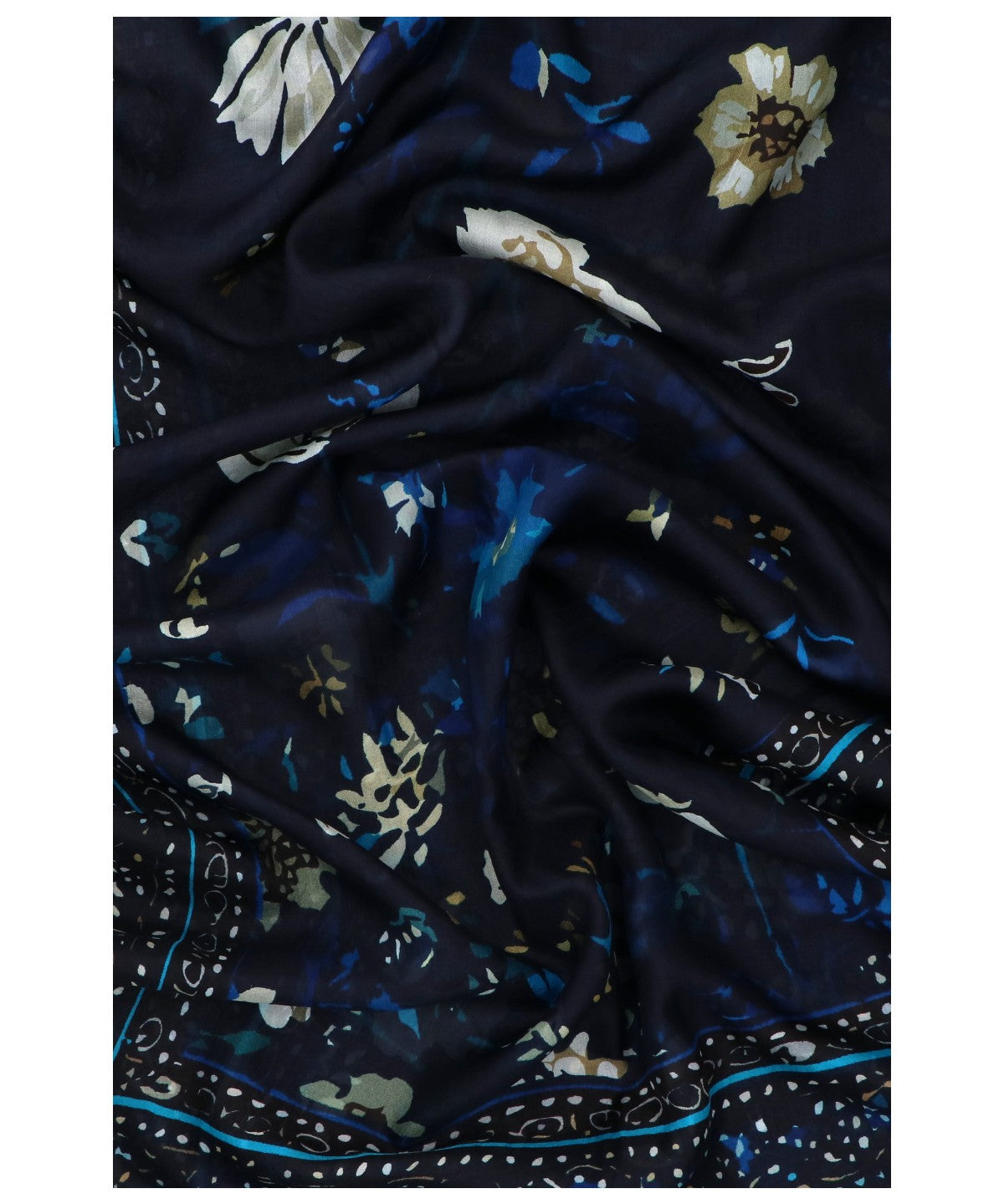 Pañuelo Para Mujer Seda Rkf Silk Laura Scarf Azul Rockford Azul