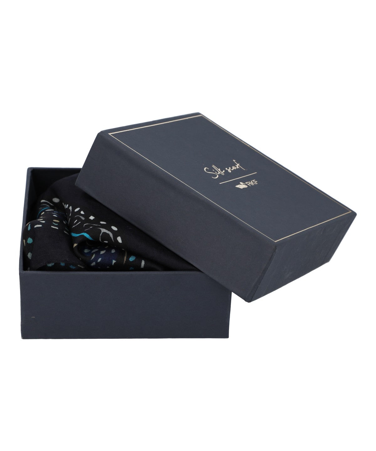 Pañuelo Para Mujer Seda Rkf Silk Laura Scarf Azul Rockford Azul