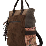 Mochila Para Mujer Textil Itzel Back Marrón Rockford Marrón