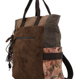 Mochila Para Mujer Textil Itzel Back Marrón Rockford Marrón