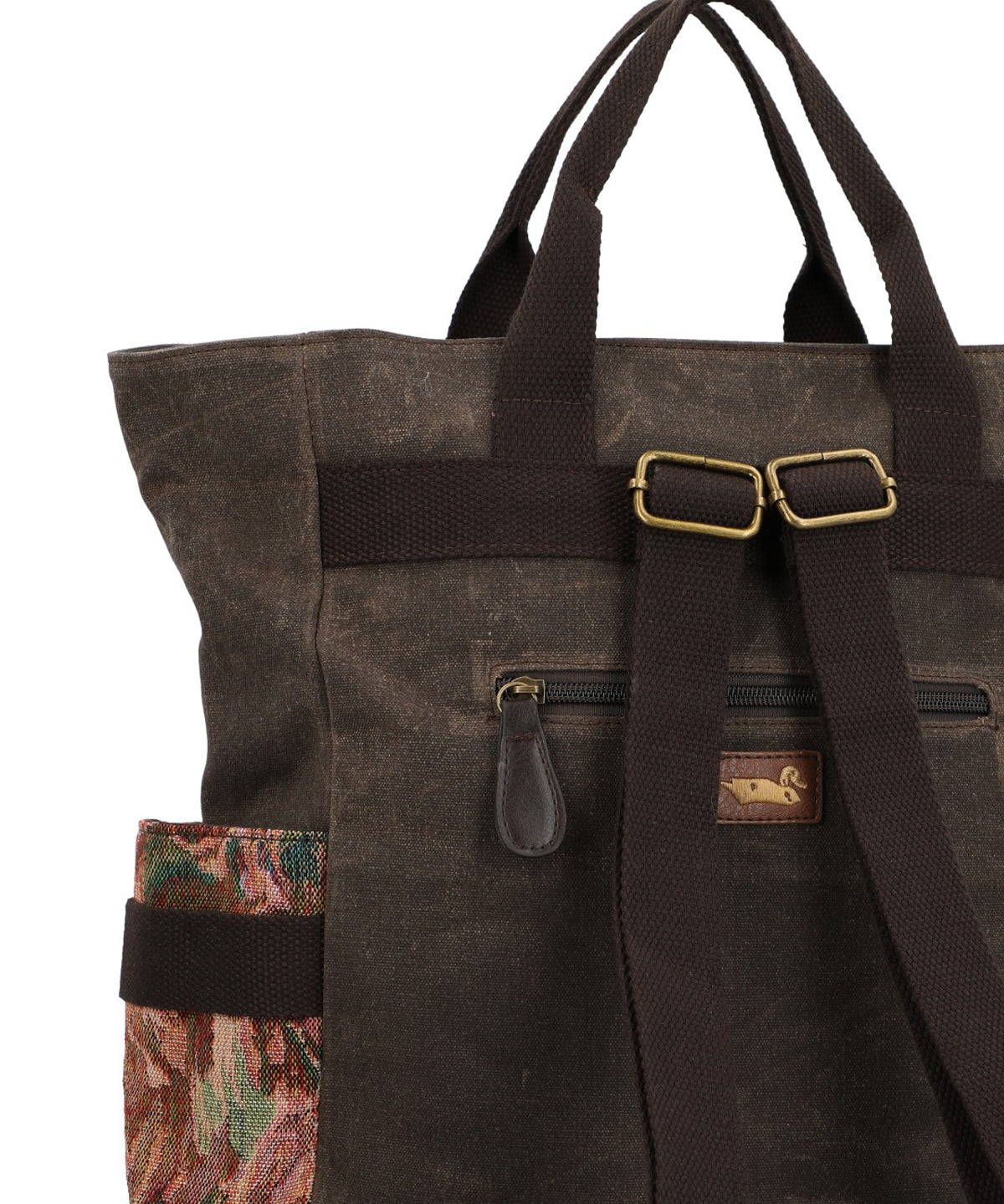 Mochila Para Mujer Textil Itzel Back Marrón Rockford Marrón