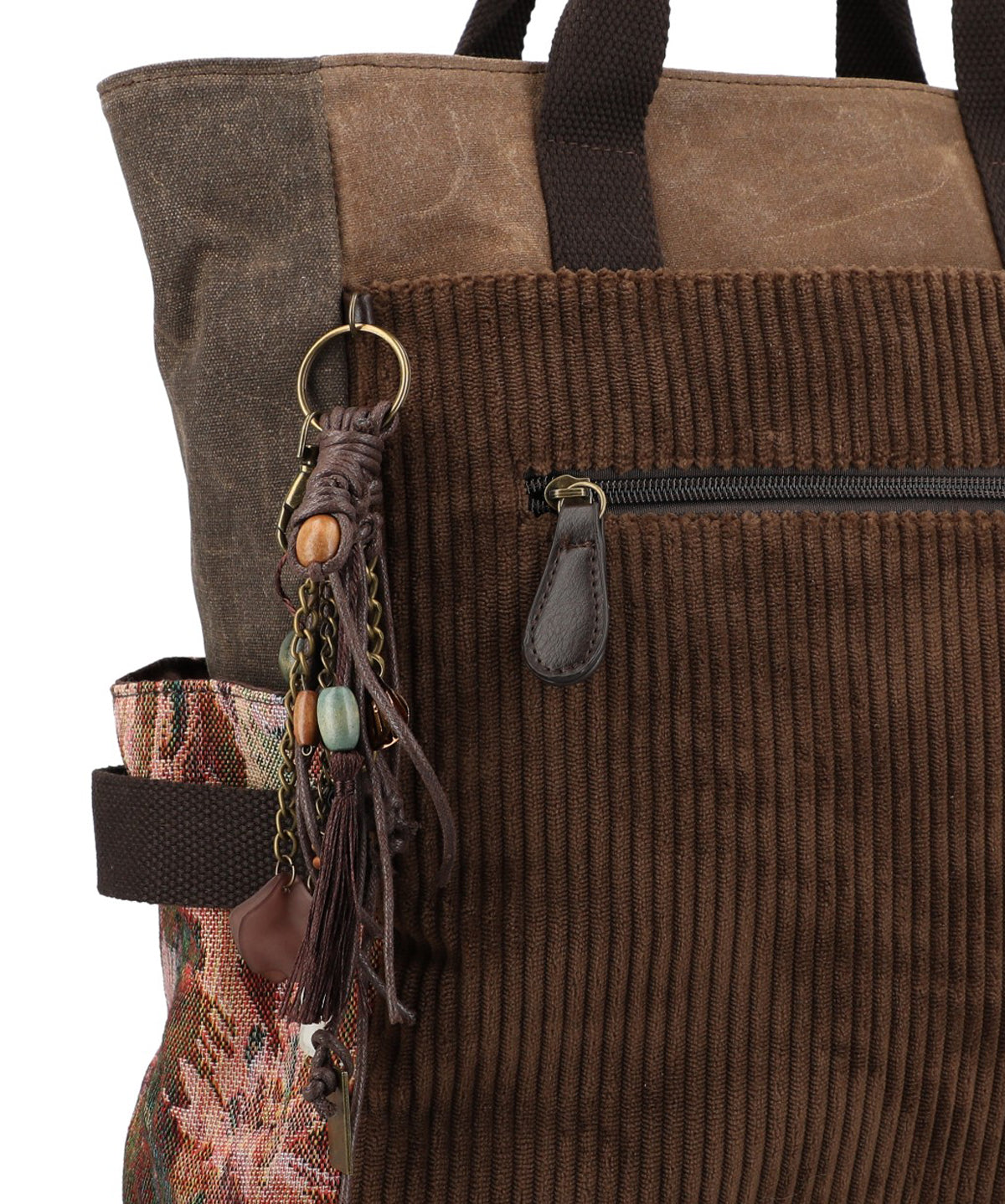 Mochila Para Mujer Textil Itzel Back Marrón Rockford Marrón