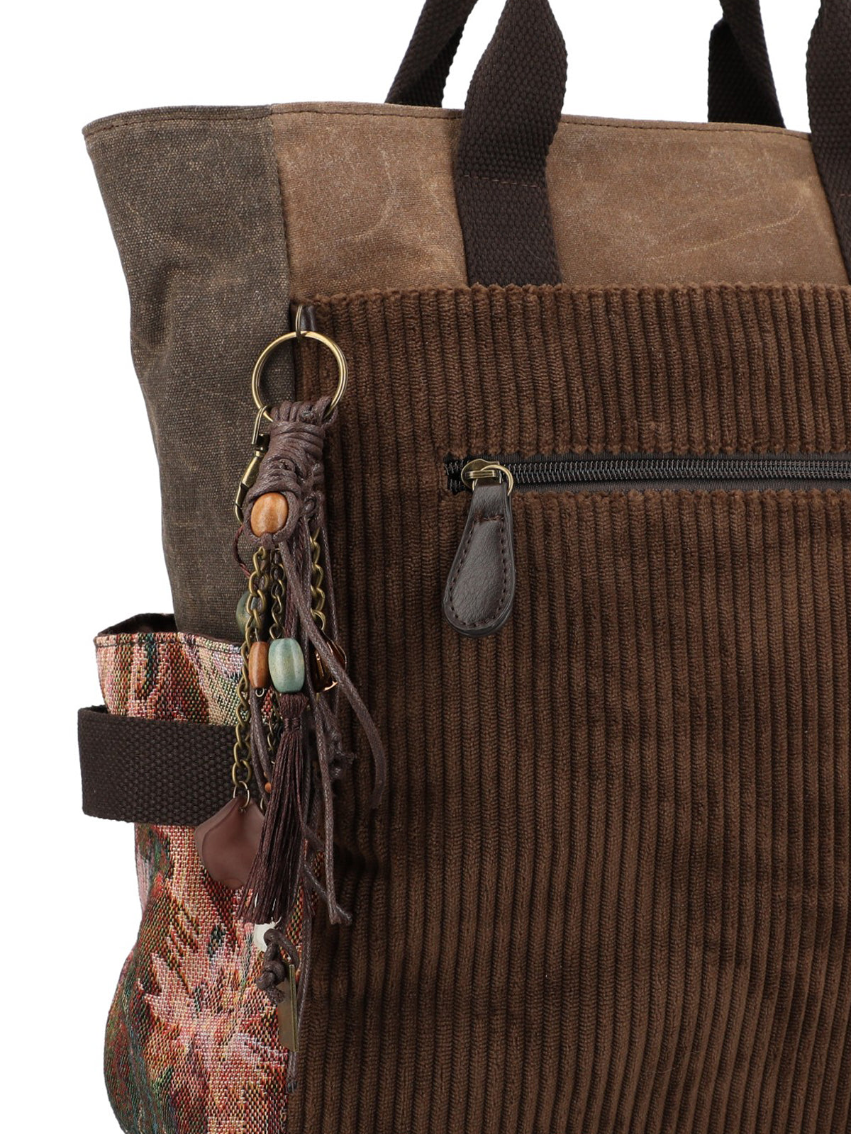 Mochila Para Mujer Textil Itzel Back Marrón Rockford Marrón