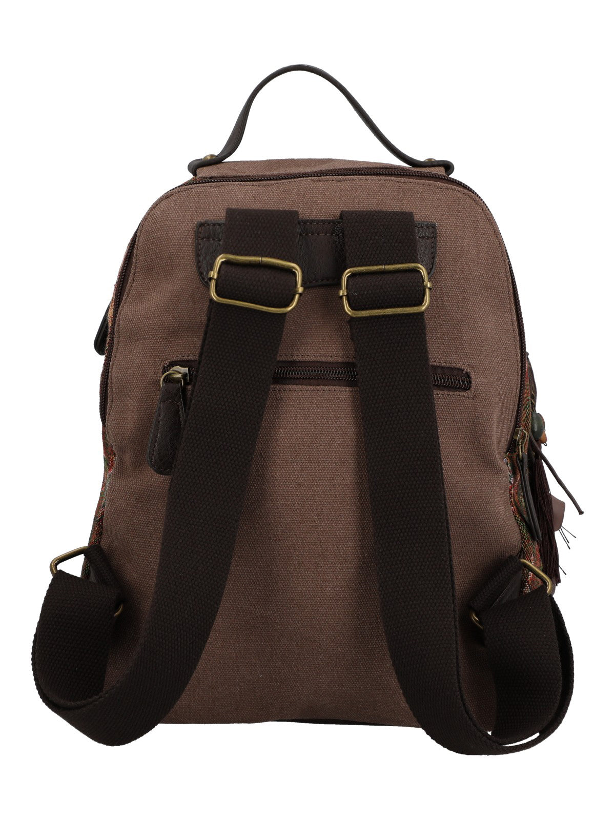 Mochila Para Mujer Textil Joint Back Marrón Rockford Marrón