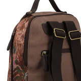 Mochila Para Mujer Textil Joint Back Marrón Rockford Marrón