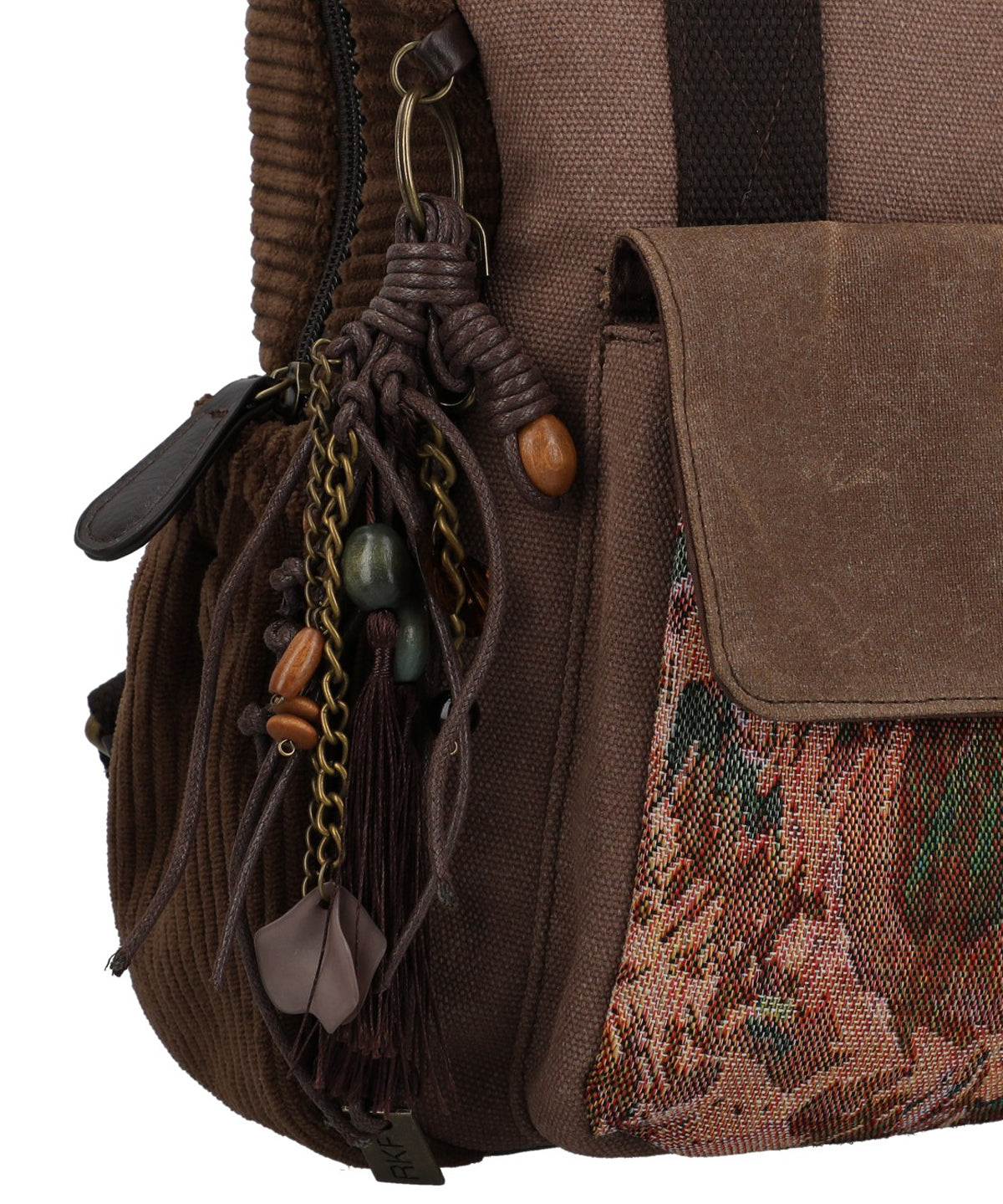 Mochila Para Mujer Textil Kawes Back Marrón Rockford Marrón