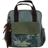 Mochila Para Mujer Textil Kawes Back Verde Rockford Verde
