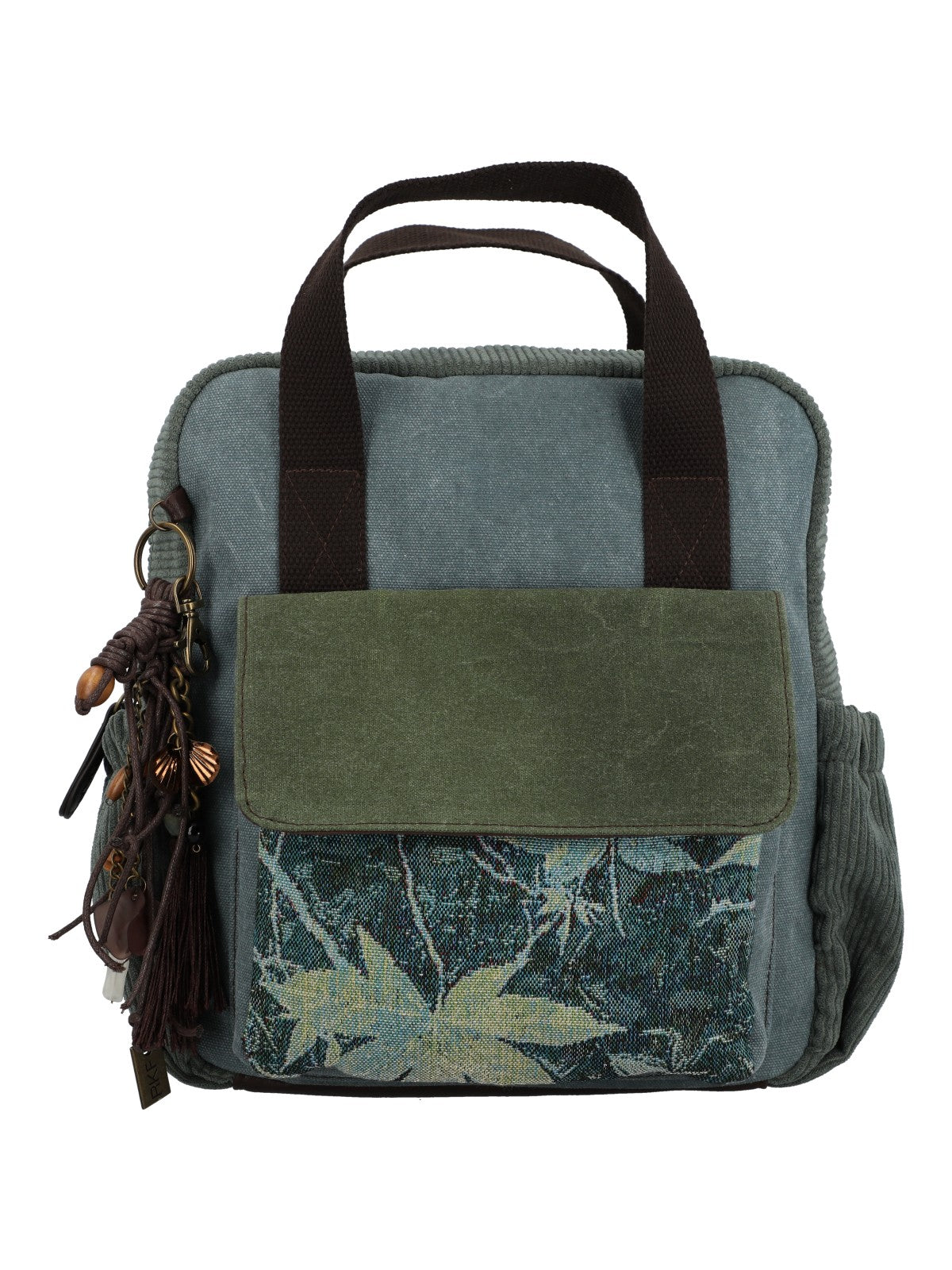 Mochila Para Mujer Textil Kawes Back Verde Rockford Verde
