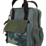 Mochila Para Mujer Textil Kawes Back Verde Rockford Verde