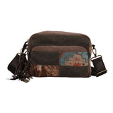 Cartera Para Mujer Textil Kaur Cross Marrón Rockford Marrón