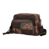 Cartera Para Mujer Textil Kaur Cross Marrón Rockford Marrón