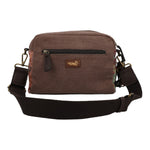 Cartera Para Mujer Textil Kaur Cross Marrón Rockford Marrón