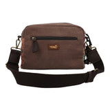 Cartera Para Mujer Textil Kaur Cross Marrón Rockford Marrón