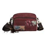 Cartera Para Mujer Textil Kaur Cross Marrón Rockford Marrón