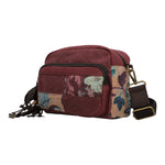 Cartera Para Mujer Textil Kaur Cross Marrón Rockford Marrón
