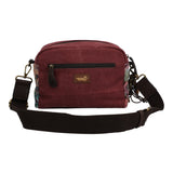 Cartera Para Mujer Textil Kaur Cross Marrón Rockford Marrón
