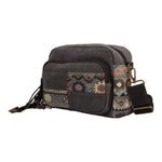 Cartera Para Mujer Textil Kaur Cross Gris Rockford Gris