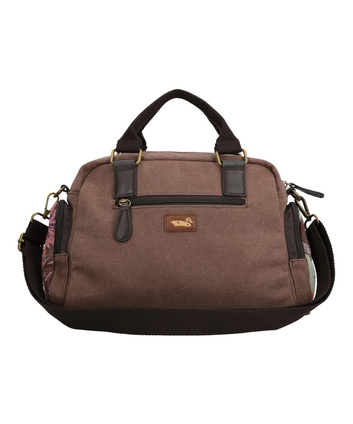 Cartera Para Mujer Textil Tzeltal Bag Marrón Rockford Marrón
