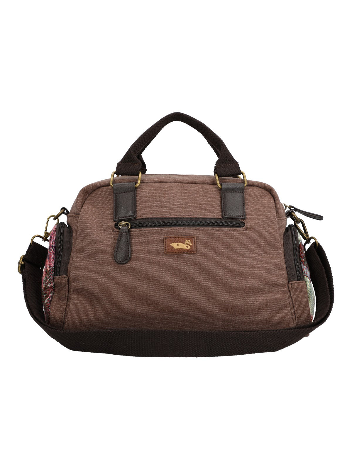 Cartera Para Mujer Textil Tzeltal Bag Marrón Rockford Marrón
