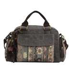 Cartera Para Mujer Papel Tzeltal Bag Gris Rockford Gris