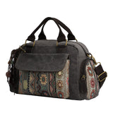 Cartera Para Mujer Papel Tzeltal Bag Gris Rockford Gris