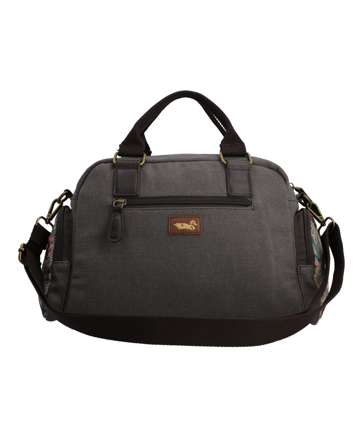 Cartera Para Mujer Papel Tzeltal Bag Gris Rockford Gris