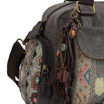 Cartera Para Mujer Papel Tzeltal Bag Gris Rockford Gris